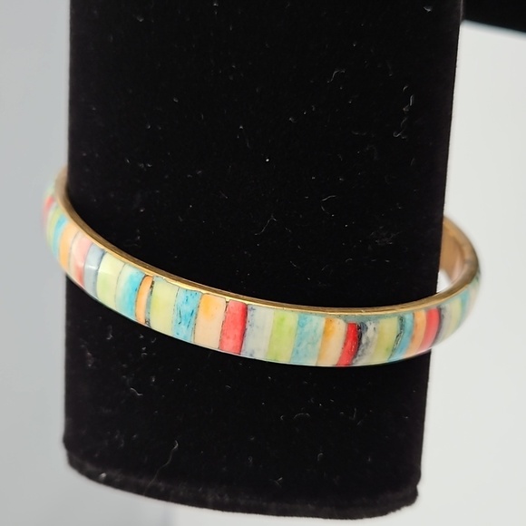 STONE Colorful Mosaic Bangle Bracelet - Picture 1 of 8